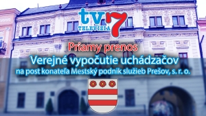 Verejné vypočutie - priamy prenos