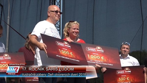 Bude Šariš ľuďom 2019