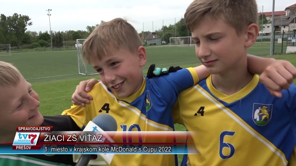 Krajské kolo McDonald´s Cup 2022